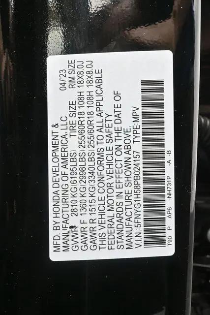 2023 Honda Pilot AWD EX-L 7 Passenger