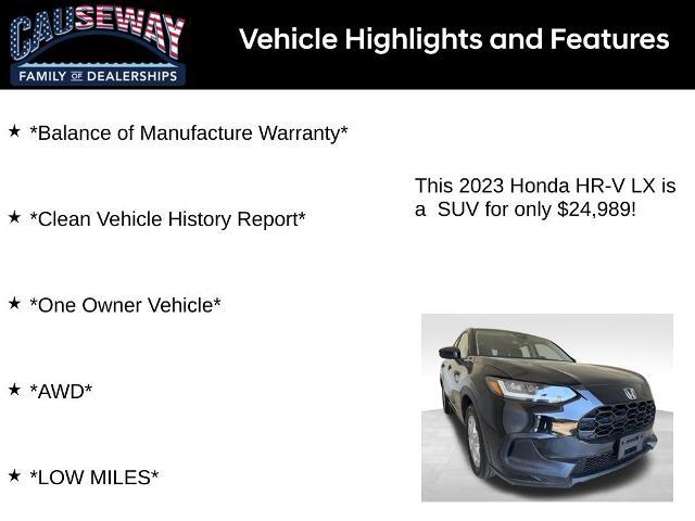 2023 Honda HR-V AWD LX