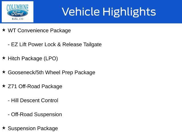 2024 Chevrolet Silverado 2500HD 4WD Crew Cab Long Bed Work Truck