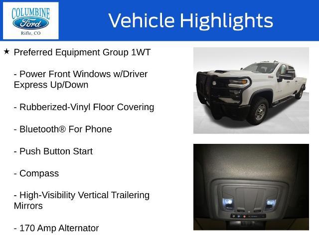 2024 Chevrolet Silverado 2500HD 4WD Crew Cab Long Bed Work Truck