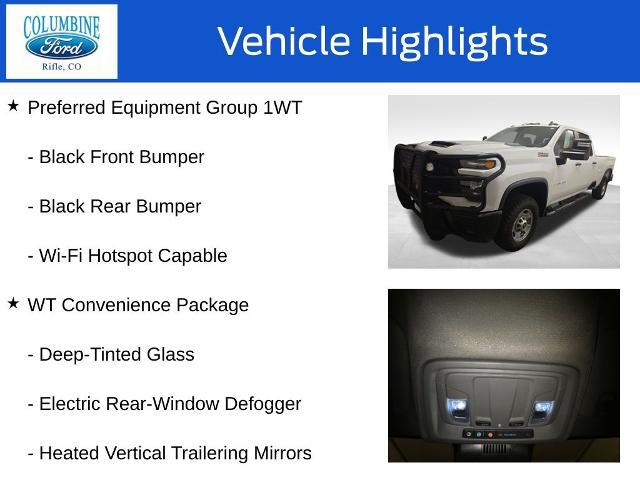 2024 Chevrolet Silverado 2500HD 4WD Crew Cab Long Bed Work Truck