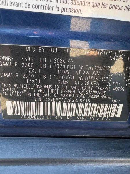 2011 Subaru Outback 2.5i Premium