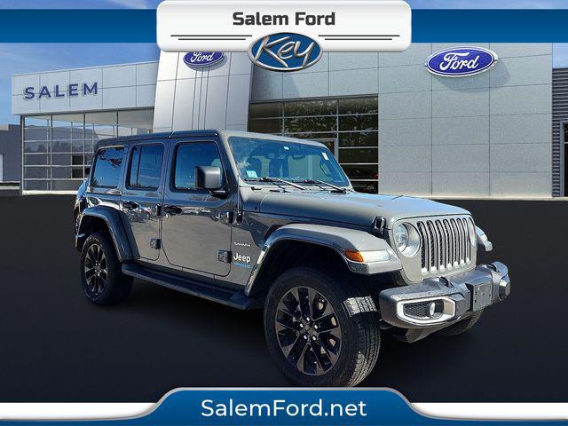 2021 Jeep Wrangler 4xe Unlimited Sahara 4x4 for sale in Salem, NH