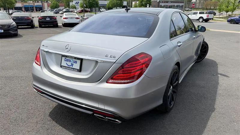 2016 Mercedes-Benz AMG S 63 4MATIC
