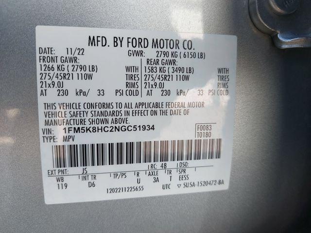 2022 Ford Explorer Platinum