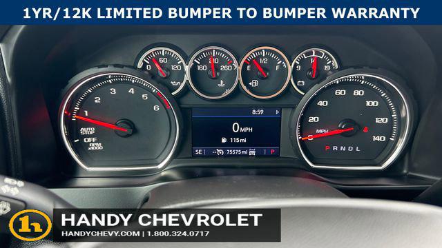 2021 Chevrolet Silverado 1500 4WD Crew Cab Short Bed RST