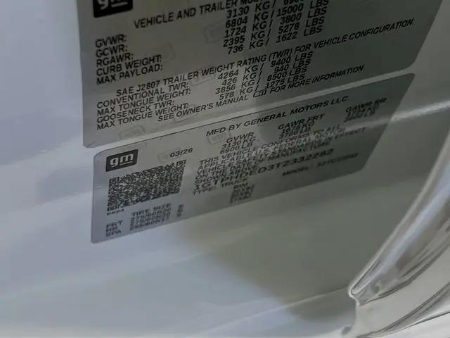 2026 GMC Sierra 1500 Crew Cab, Short Bed, SLT, RWD