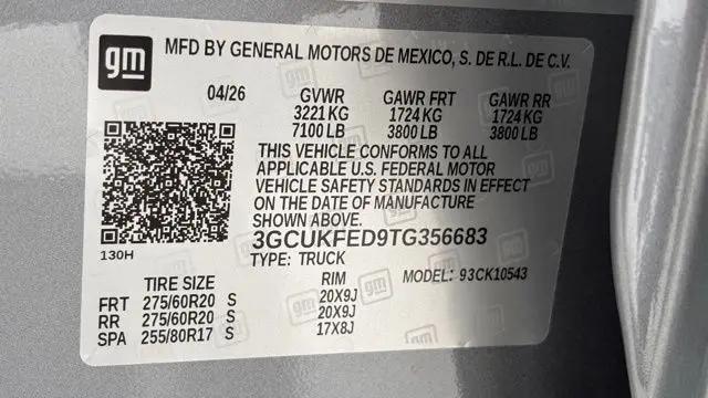 2026 Chevrolet Silverado 1500 4WD Crew Cab Short Bed LT Trail Boss