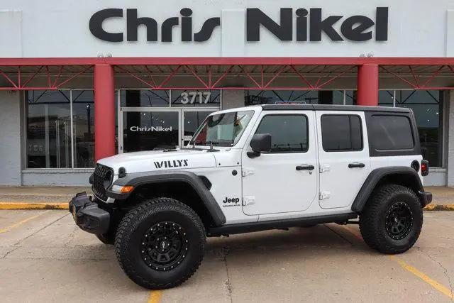 2025 Jeep Wrangler 4-Door Willys 4x4 for sale in Broken Arrow, OK