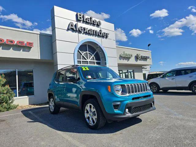2022 Jeep Renegade Limited 4x4 for sale in Mansfield, PA