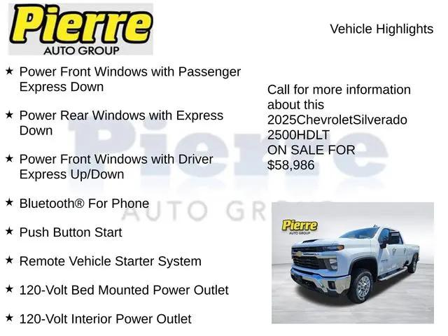 2025 Chevrolet Silverado 2500HD Crew Cab, Long Bed, LT, 4WD