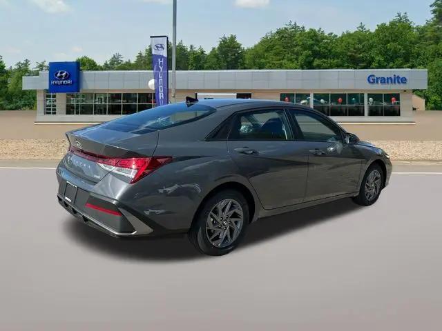2026 Hyundai Elantra Hybrid Blue