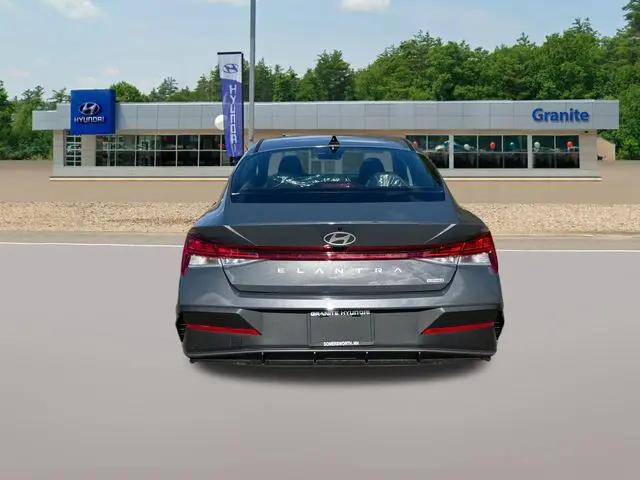 2026 Hyundai Elantra Hybrid Blue