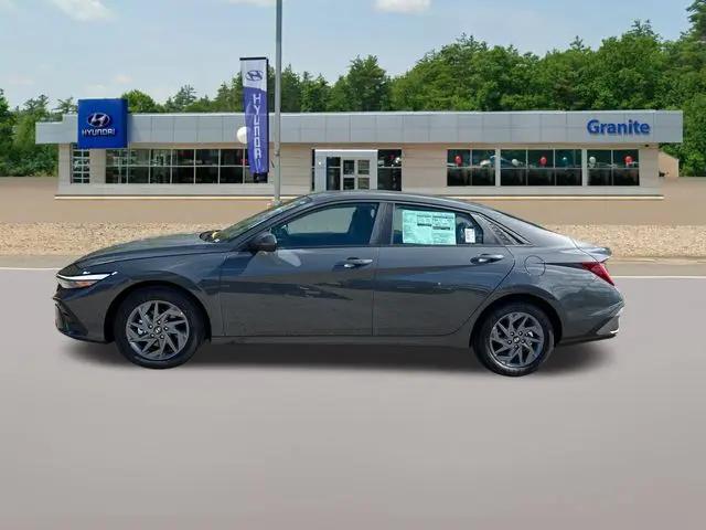 2026 Hyundai Elantra Hybrid Blue