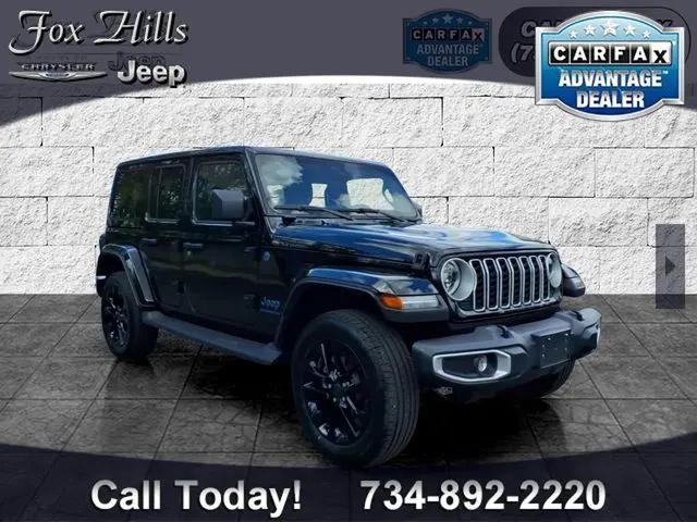 2025 Jeep Wrangler 4xe Sahara 4xe for sale in Plymouth, MI