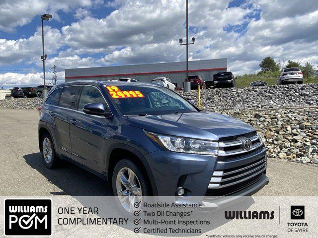 2019 Toyota Highlander Limited for sale in Sayre, PA