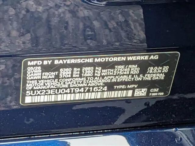 2026 BMW X5 xDrive40i