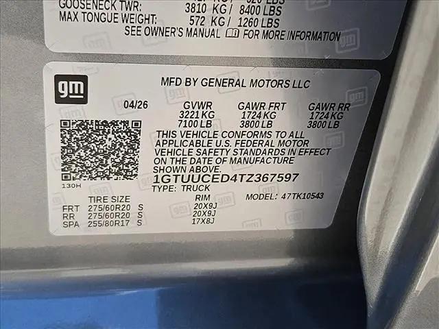 2026 GMC Sierra 1500 Crew Cab, Short Bed, Elevation, 4WD
