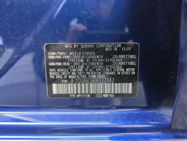 2024 Subaru Crosstrek 2.0i