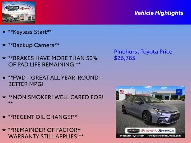 2025 Toyota Corolla Hybrid LE
