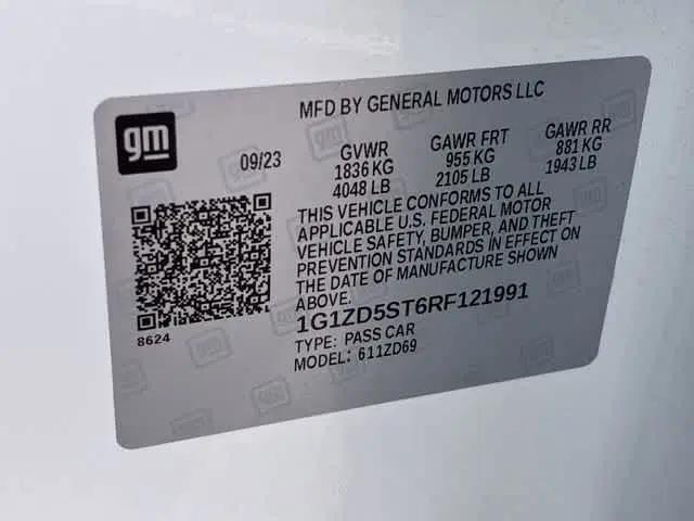 2024 Chevrolet Malibu FWD 1LT