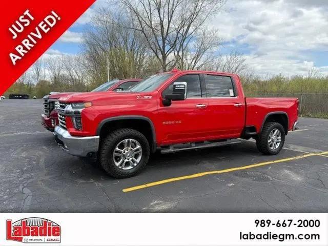 2021 Chevrolet Silverado 2500HD 4WD Crew Cab Standard Bed LTZ for sale in Bay City, MI