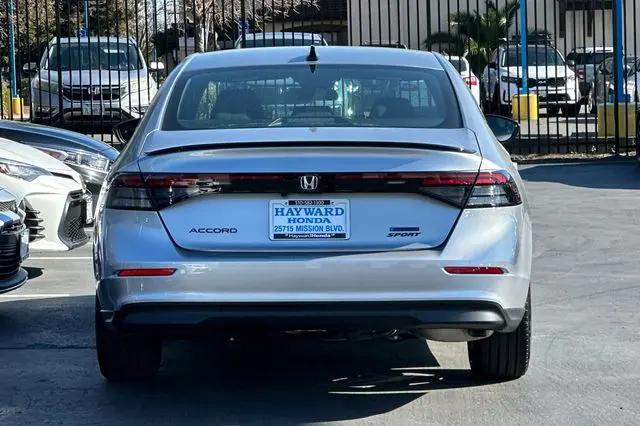 2026 Honda Accord Sedan Sport