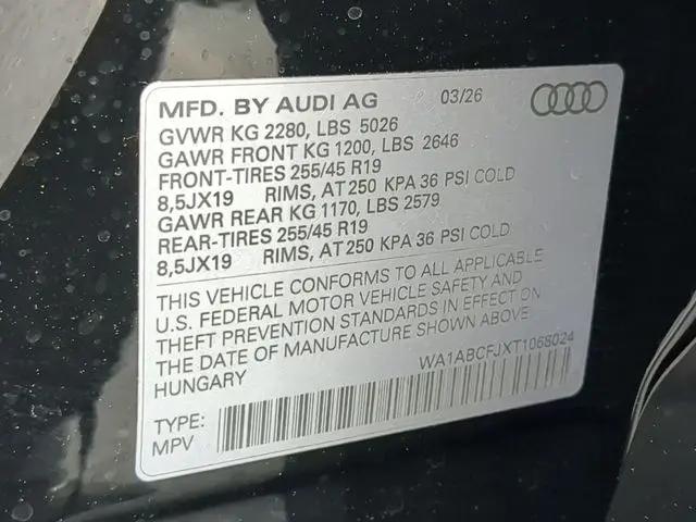 2026 Audi Q3 TFSI quattro S tronic