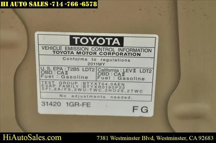 2011 Toyota FJ Cruiser Base