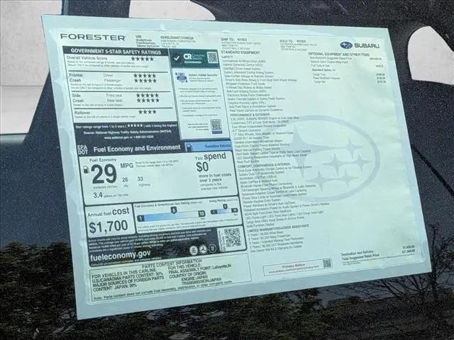 2026 Subaru Forester Base