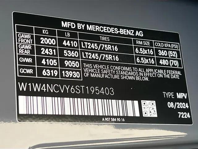 2025 Mercedes-Benz Sprinter 2500 High Roof 4-Cyl Diesel HO