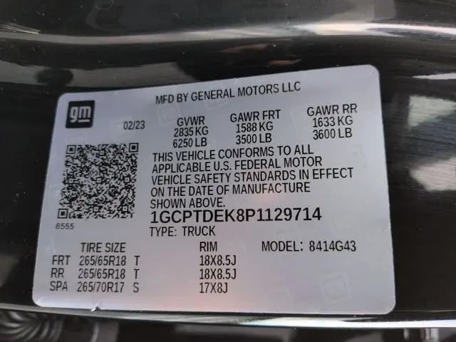 2023 Chevrolet Colorado 4WD Crew Cab Short Box Z71