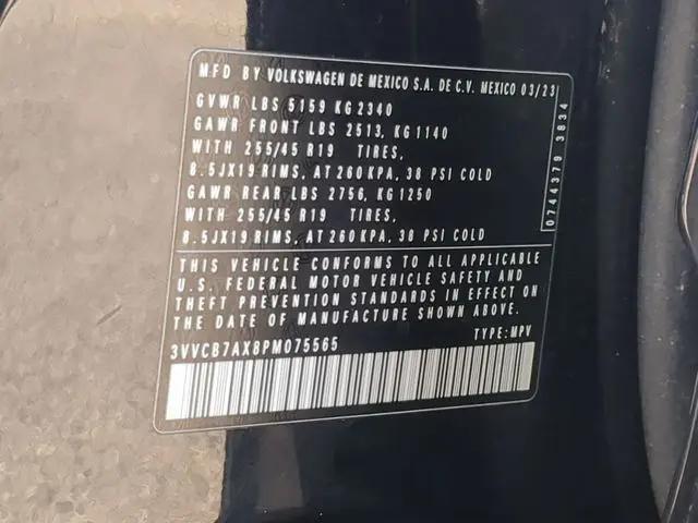 2023 Volkswagen Tiguan 2.0T SE R-Line Black