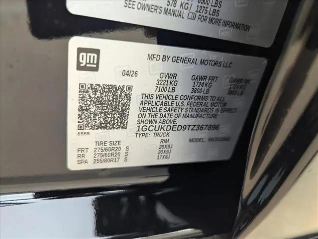 2026 Chevrolet Silverado 1500 4WD Crew Cab Standard Bed LT