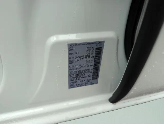 2026 Nissan Frontier Crew Cab SV 4x2