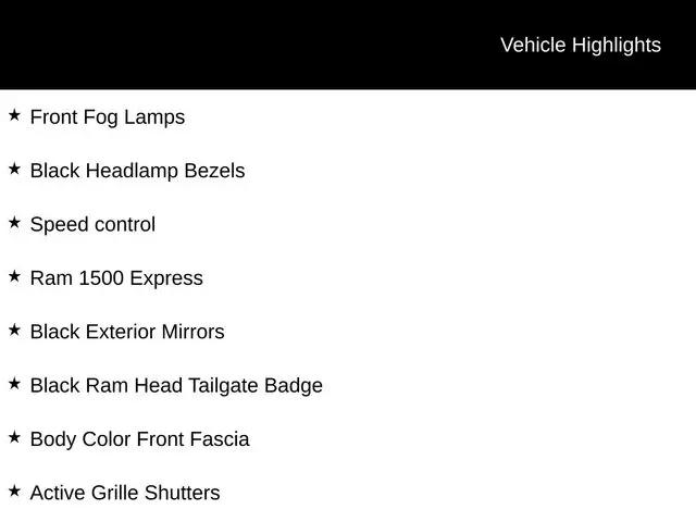 2018 Ram 1500 Express Crew Cab 4x2 5'7" Box