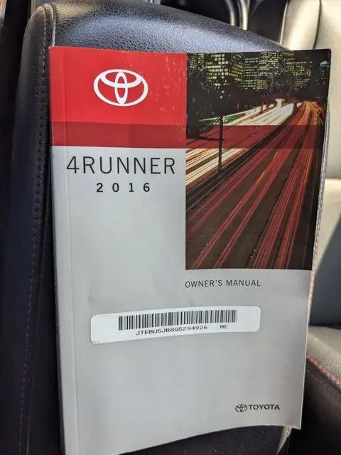 2016 Toyota 4Runner Trail Premium