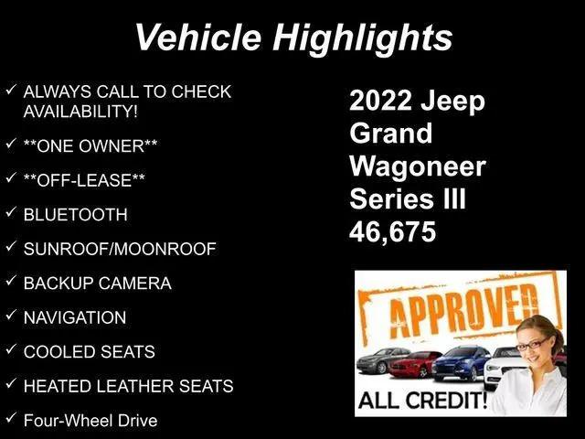 2022 Jeep Grand Wagoneer Series III 4x4