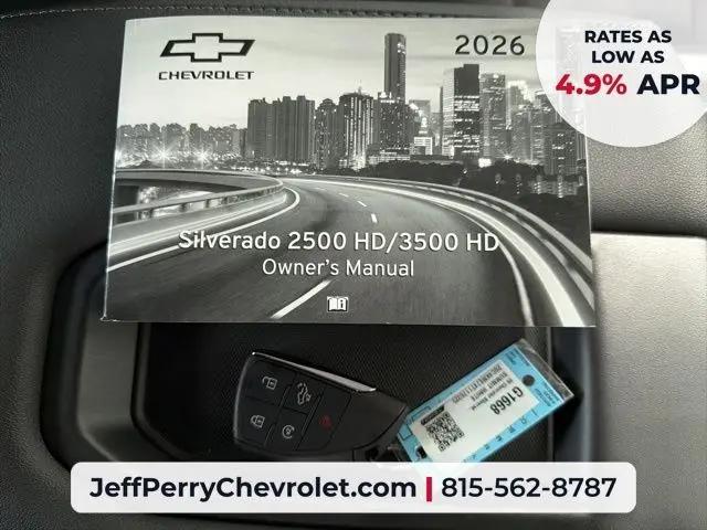 2026 Chevrolet Silverado 2500HD Crew Cab, Standard Bed, WT, 4WD