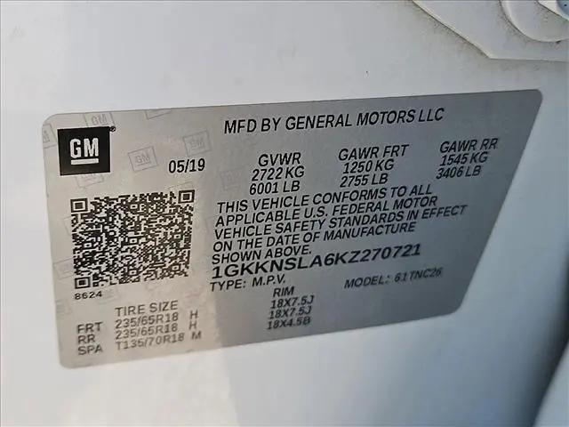 2019 GMC Acadia SLE-2
