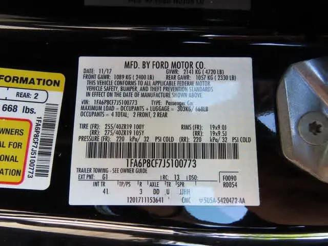2018 Ford Mustang GT Premium