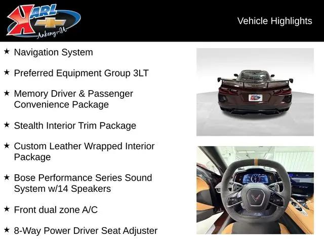 2023 Chevrolet Corvette Stingray RWD Coupe 3LT