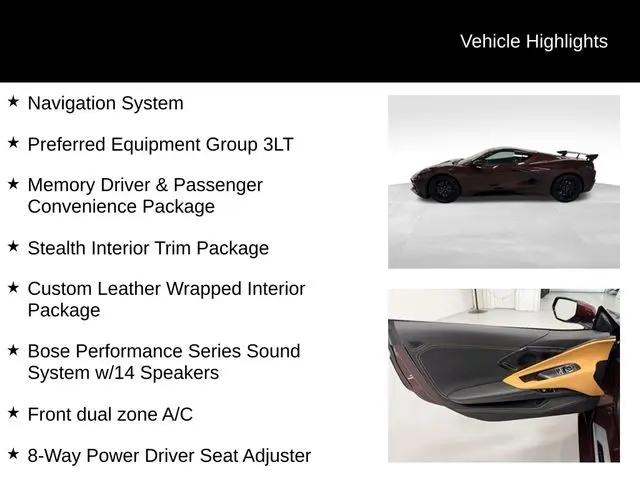 2023 Chevrolet Corvette Stingray RWD Coupe 3LT