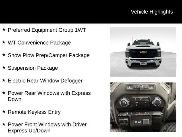 2026 Chevrolet Silverado 3500HD Crew Cab, Long Bed, WT Dual Rear Wheel, RWD