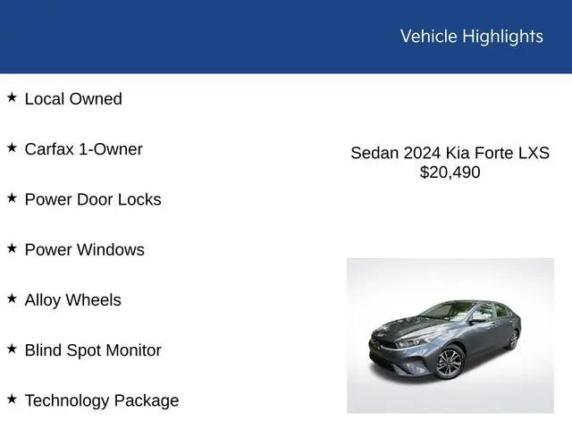 2024 Kia Forte LXS