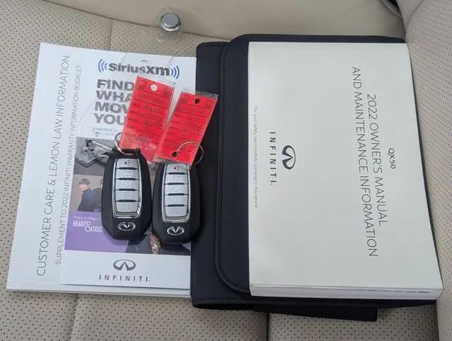 2022 INFINITI QX50 SENSORY AWD