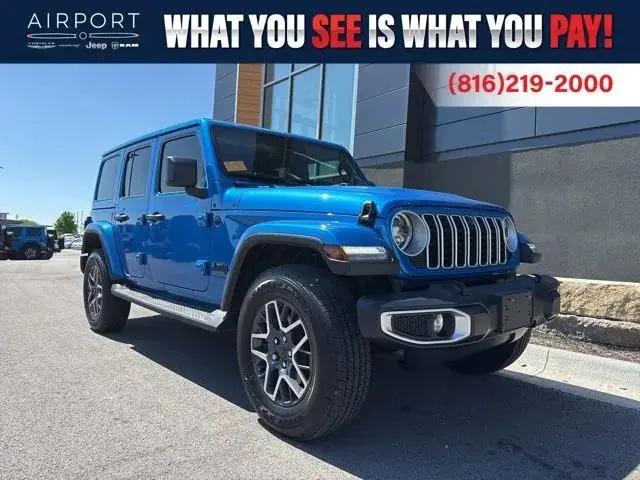 2025 Jeep Wrangler 4-Door Sahara 4x4 for sale in Platte City, MO