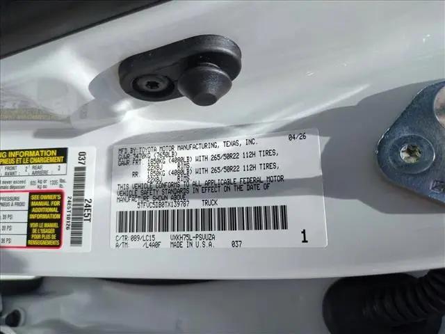 2026 Toyota Tundra Capstone CrewMax 6.4' Bed