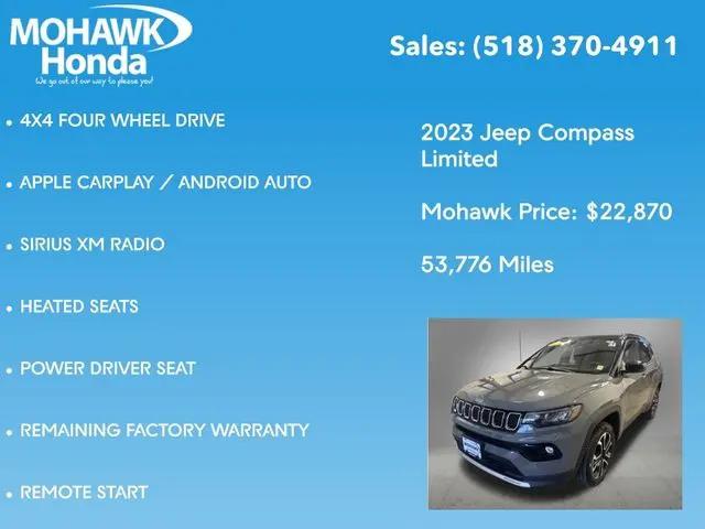 2023 Jeep Compass Limited 4x4