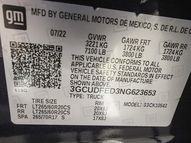 2022 Chevrolet Silverado 1500 4WD Crew Cab Short Bed LT Trail Boss